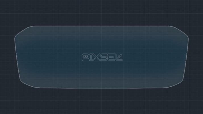 Protective glass Pixsel for dashboard AUDI Q3/RSQ3 - 9.9“ 2019 -