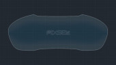 Protective glass Pixsel for dashboard AUDI Q2 - 11.9“ 2016 -