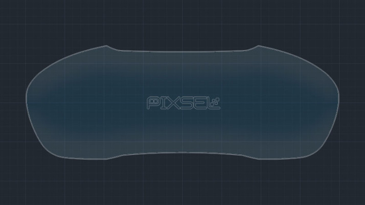 Protective glass Pixsel for dashboard AUDI Q2 - 11.9“ 2016 -