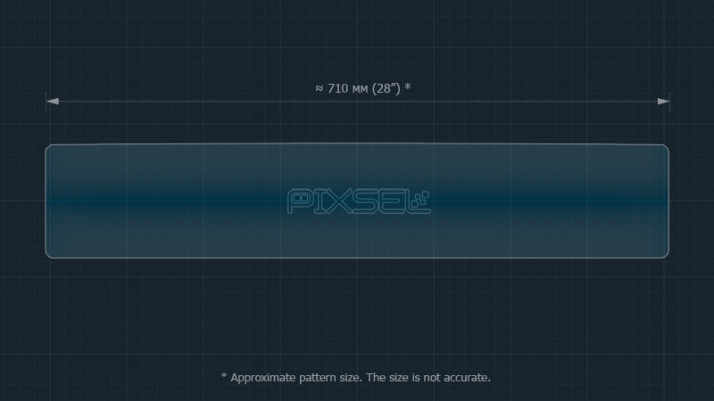 Protective glass Pixsel for dashboard GENESIS GV60 - 28.4“ 2022 -
