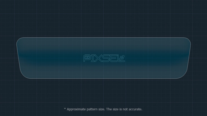 Protective glass Pixsel for mirror AVATR 12 - 9.6“ 2023 -