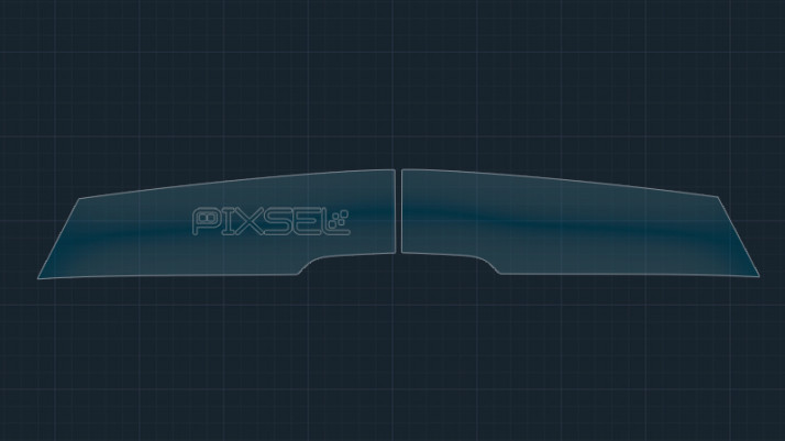 Protective glass Pixsel for mirrors AVATR 12 - 27.9“ 2023 -