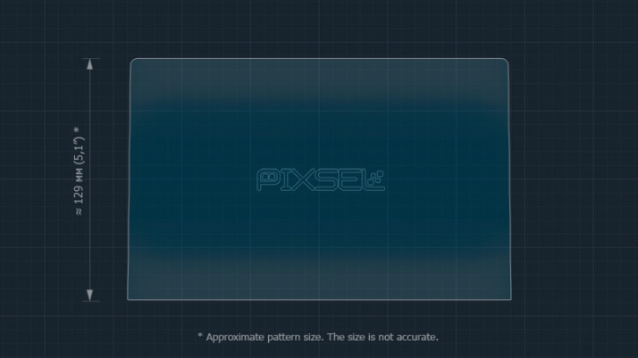 Protective glass Pixsel for monitor LINCOLN CORSAIR - 9.5“ 2020 - 2022
