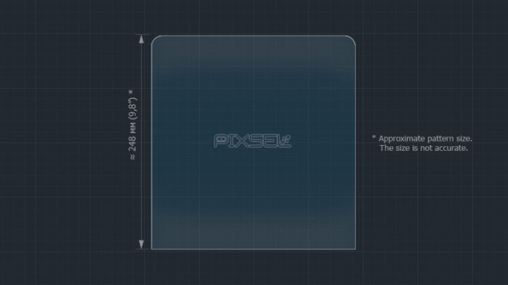 Protective glass Pixsel for monitor MERCEDES BENZ CLE-CLASS - 13.5“ 2023 -
