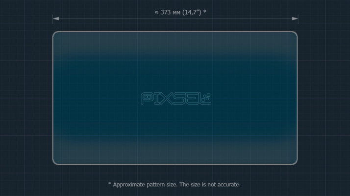 Protective glass Pixsel for monitor RIVIAN R1S - 16.7“ 2022 -
