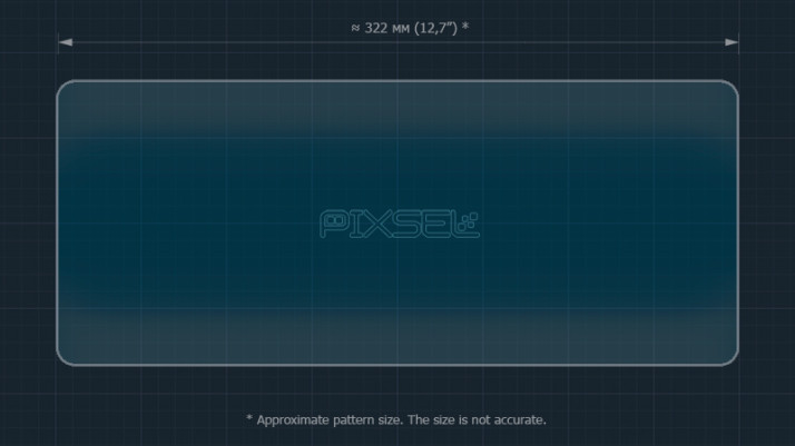 Protective glass Pixsel for dashboard RIVIAN R1S - 13.8“ 2022 -