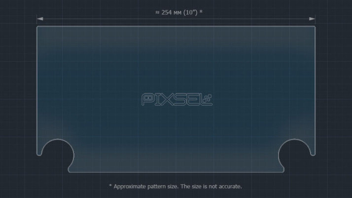 Protective glass Pixsel for monitor SKODA KAROQ - 11.2“ 2022 -