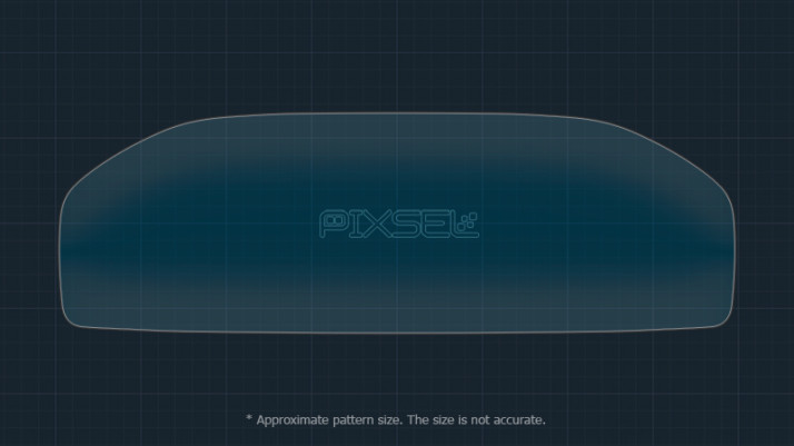 Protective glass Pixsel for dashboard SKODA KAROQ - 12.6“ 2022 -