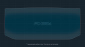Protective glass Pixsel for dashboard ASTON MARTIN DB12 - 11.3“ 2024 -
