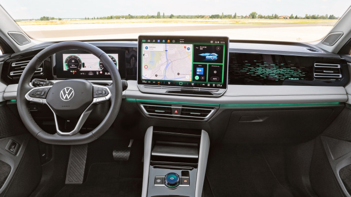 Захисне скло Pixsel на панель приладів VOLKSWAGEN TIGUAN - 13“ 2024 -