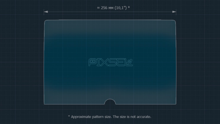 Protective glass Pixsel for monitor TOYOTA YARIS CROSS - 12“ 2024 -