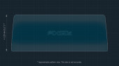 Protective glass Pixsel for monitor TEYES LUX ONE - 12.3“