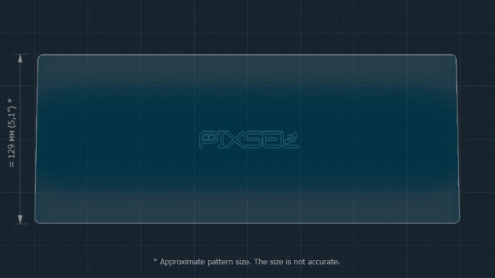 Protective glass Pixsel for monitor NISSAN JUKE - 13.7“ 2024 -