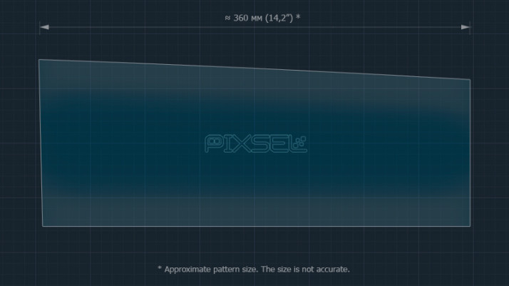 Protective glass Pixsel for monitor OPEL ASTRA - 15.2“ 2022 -