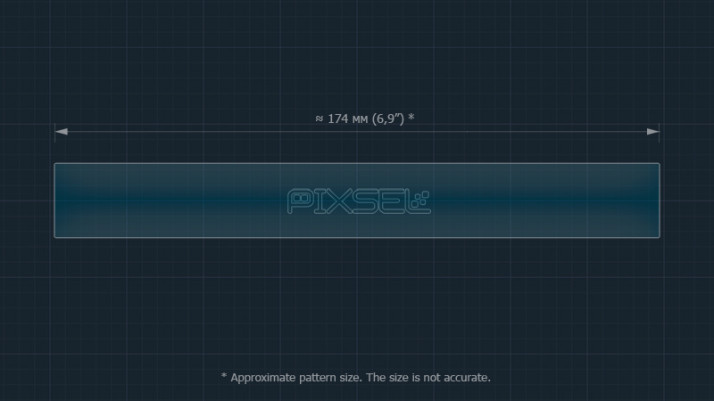 Protective glass Pixsel for rear climate-control PORSCHE CAYENNE - 6.9“ 2023 -