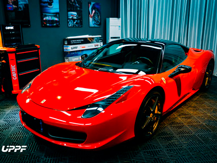 Color PPF Ferrari Red